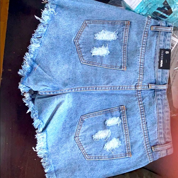 Denim Shorts - Picture 2 of 2